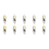 HLW LED Aigi LED Lamp 10 Pack - G4 2W Daglicht Wit 6500K | Vervangt 20W