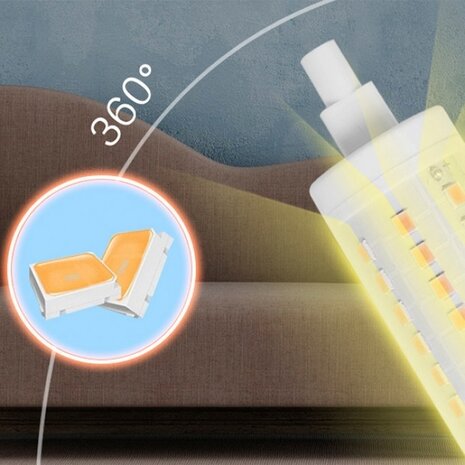 HLW LED Aigi LED Lamp 10 Pack - R7S Fitting 12W - Warm Wit 3000K