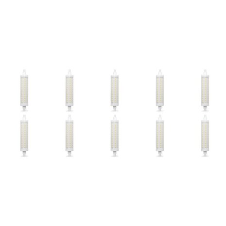 Aigi LED Lamp 10 Pack - R7s Fitting - 12W Helder/Koud Wit 6500K