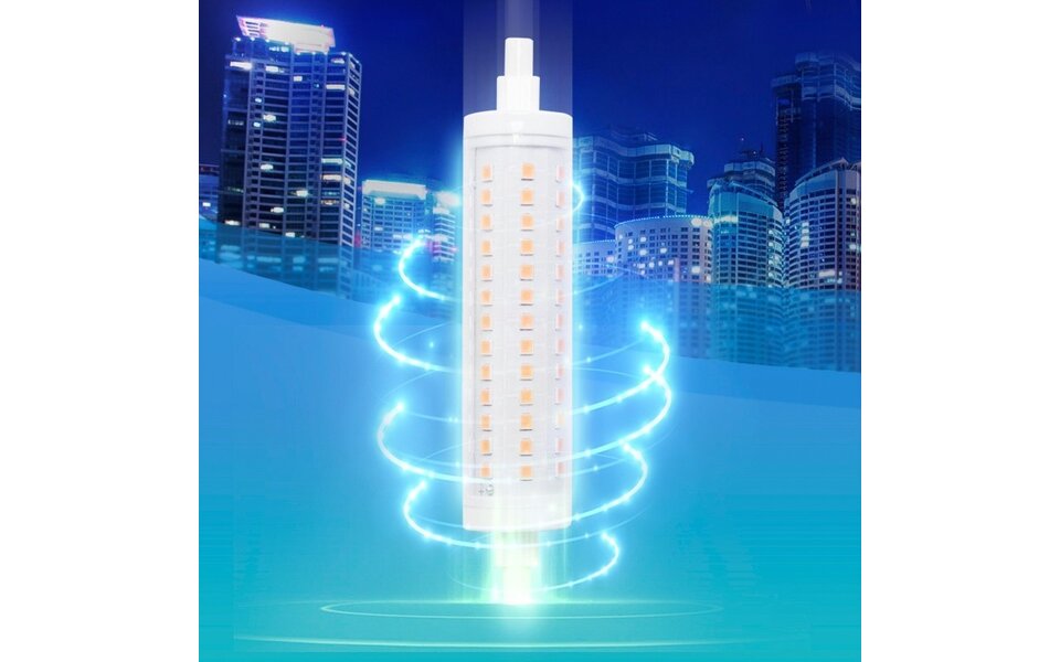 HLW LED Aigi LED Lamp 10 Pack - R7s Fitting - 12W Helder/Koud Wit 6500K