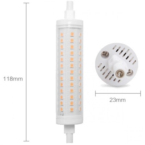 HLW LED Aigi LED Lamp 10 Pack - R7s Fitting - 12W Helder/Koud Wit 6500K