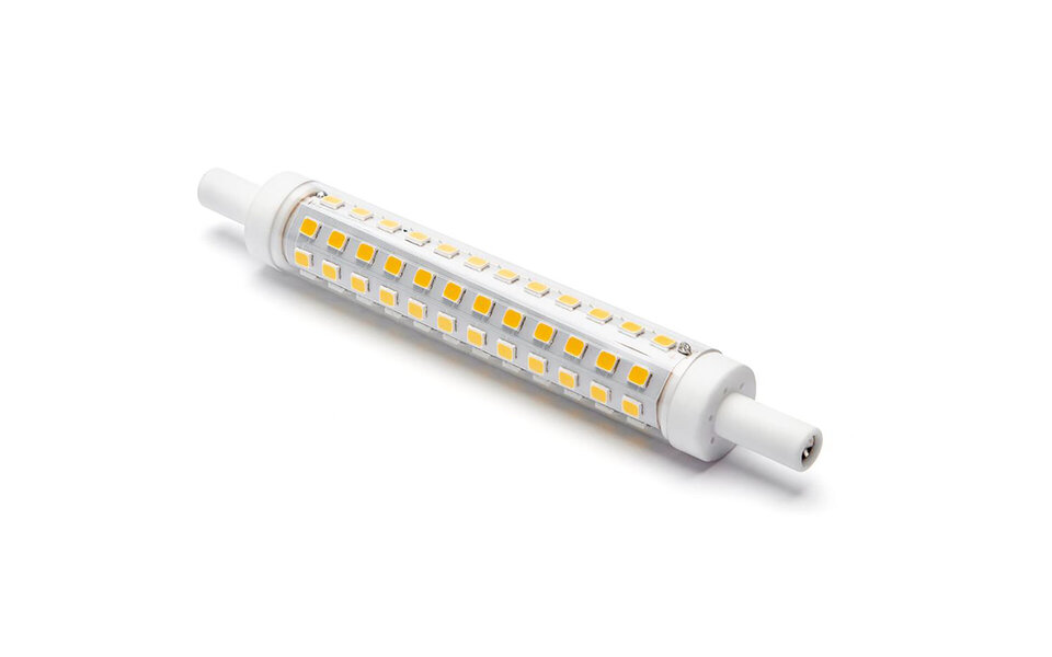 HLW LED LED Lamp Aigi Trunka met R7S Fitting - 9W Warm Wit Licht - Glas