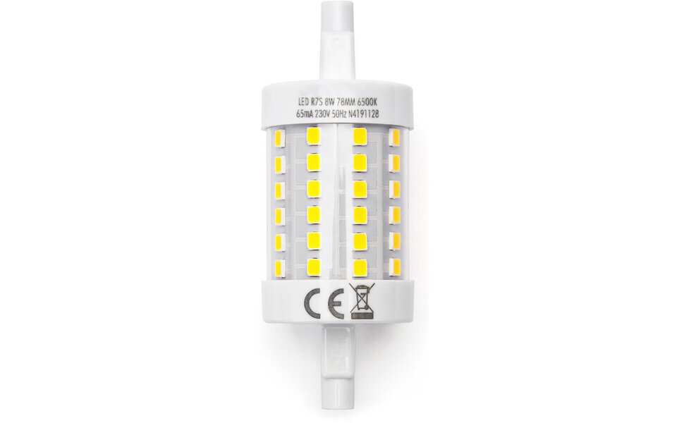 HLW LED Aigi Trunka LED Lamp - R7S Fitting - 8W Helder/Koud Wit 6500K