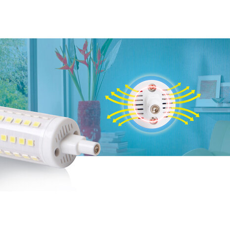 HLW LED Aigi Trunka LED Lamp - R7S Fitting - 8W Helder/Koud Wit 6500K