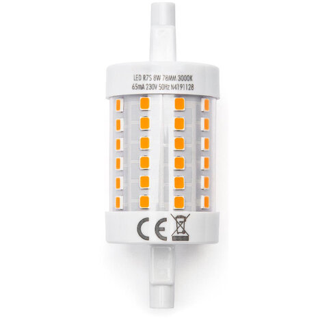 HLW LED Aigi Trunka LED Lamp - R7S Fitting van 8W in Warm Wit 3000K