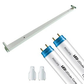 LED TL Armatuur met T8 Buis - Aigi Dybolo 120cm LED TL Armatuur met T8 Buis - Aigi Dybolo 120cm
