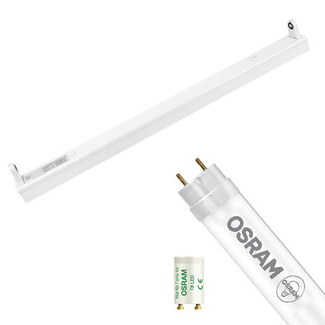 LED TL Armatuur met T8 Buis - OSRAM 60cm