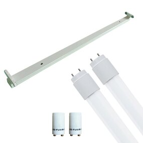 LED TL Armatuur 120cm met T8 Buis - Aigi Dybolo