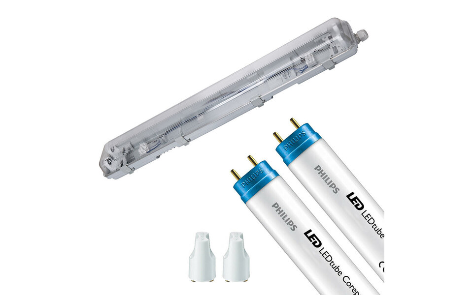 Velvalux LED Waterdichte TL Armatuur 60cm - Velvalux Strela