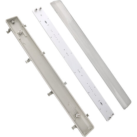 HLW LED LED TL Armatuur T8 - 120cm Waterdicht IP65 HLW LED LED TL Armatuur T8 - 120cm Waterdicht IP65