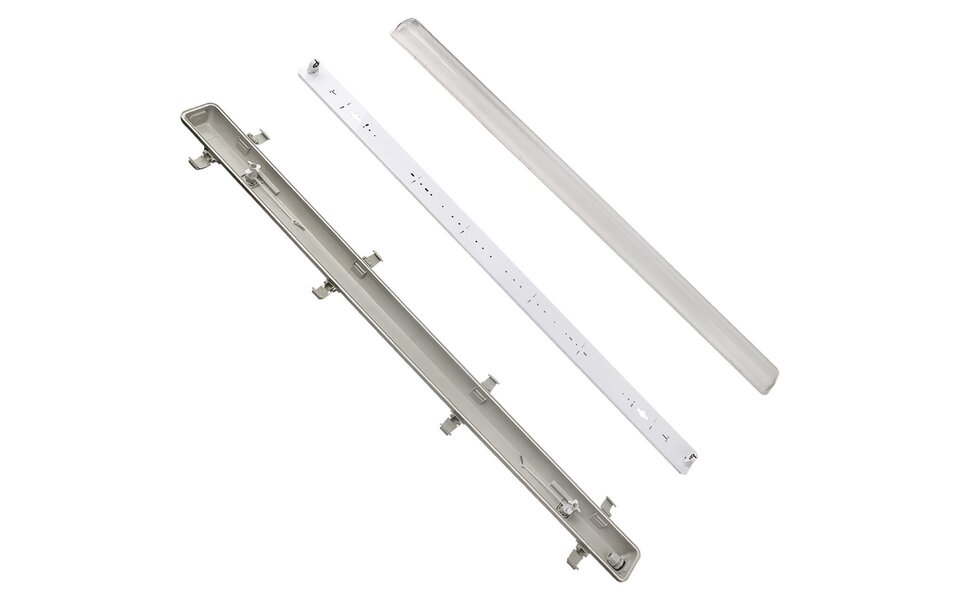 HLW LED LED TL Armatuur met T8 Buis - 150cm - Waterdicht