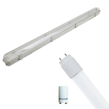 HLW LED Aigi Hari LED TL Armatuur met T8 Buis - 120cm - 16W HLW LED Aigi Hari LED TL Armatuur met T8 Buis - 120cm - 16W