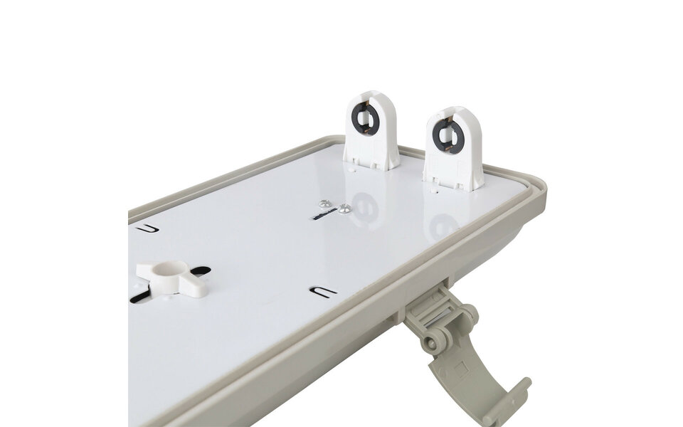 HLW LED LED TL Armatuur met T8 Buis Incl. Starter - Aigi Hari - 150cm Dubbel -