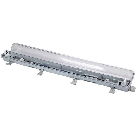 Velvalux LED Waterdichte TL Armatuur met T8 Buis - 60cm Velvalux LED Waterdichte TL Armatuur met T8 Buis - 60cm