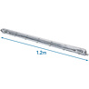 Velvalux LED Waterdichte TL Armatuur 120 cm met T8 Buis