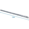 Velvalux LED Waterdichte TL Armatuur 150cm - Warm Wit 3000K