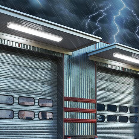 Velvalux LED Waterdichte TL Armatuur met T8 Buis - 150cm Velvalux LED Waterdichte TL Armatuur met T8 Buis - 150cm