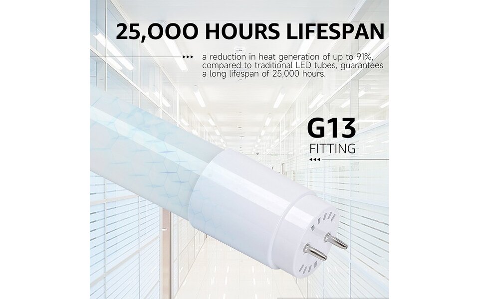 Velvalux LED Waterdichte TL Armatuur - Neutraal Wit 4000K