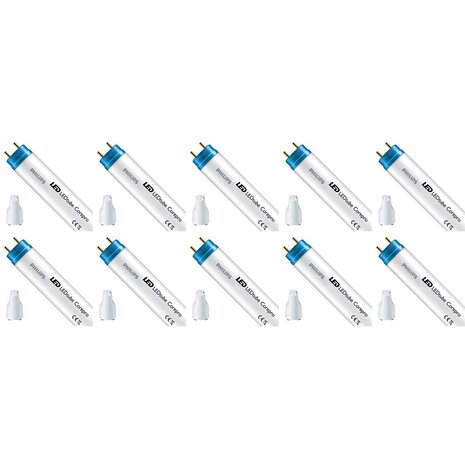 PHILIPS LED TL Buis T8 - 10 Pack Daglicht Wit PHILIPS LED TL Buis T8 - 10 Pack Daglicht Wit