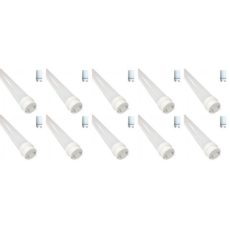 LED TL Buis T8 10 Pack - Natuurlijk Wit 4200K