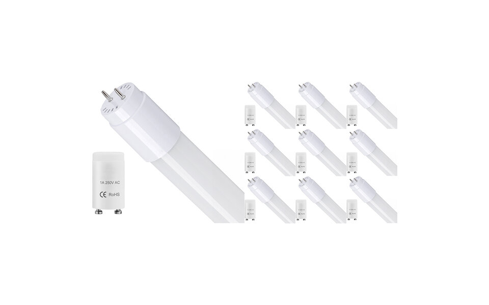 Velvalux LED TL Buis - Daglicht Wit - 10 Pack 150 cm Velvalux LED TL Buis - Daglicht Wit - 10 Pack 150 cm