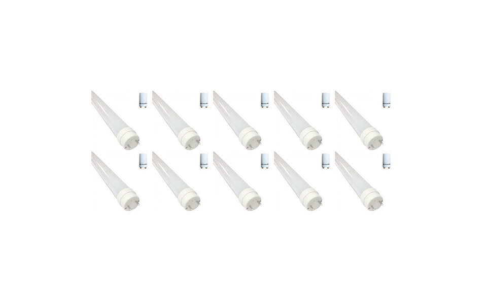 HLW LED LED TL Buis T8 10 Pack - 60cm Natuurlijk Wit