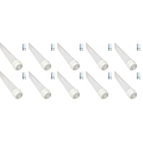 HLW LED LED TL Buis T8 10 Pack - 60cm Natuurlijk Wit