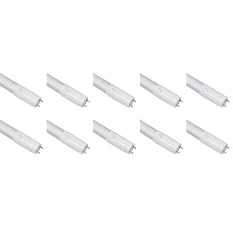10 Pack LED TL Buis T8 - 120cm Warm Wit 10 Pack LED TL Buis T8 - 120cm Warm Wit