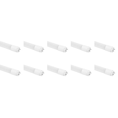 LED TL Buis T8 10 Pack - Warm Wit 3000K