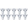 Philips PHILIPS LED Spot 10 Pack - GU10 4.6W Natuurlijk Wit 4000K | Vervangt 50W Philips PHILIPS LED Spot 10 Pack - GU10 4.6W Natuurlijk Wit 4000K | Vervangt 50W
