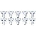 PHILIPS - LED Spot 10 Pack - GU10 Fitting - Warm Wit 2700K - 3.5W