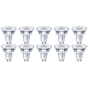 PHILIPS LED Spot 10 Pack GU10 - Dimbaar & Warm Wit