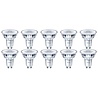Philips PHILIPS LED Spot 10 Pack - GU10 Fitting - Dimbaar - Zeer Warm Wit 2700K Philips PHILIPS LED Spot 10 Pack - GU10 Fitting - Dimbaar - Zeer Warm Wit 2700K