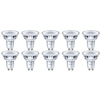 PHILIPS LED Spots 10 Pack - GU10, Warm Wit 3000K
