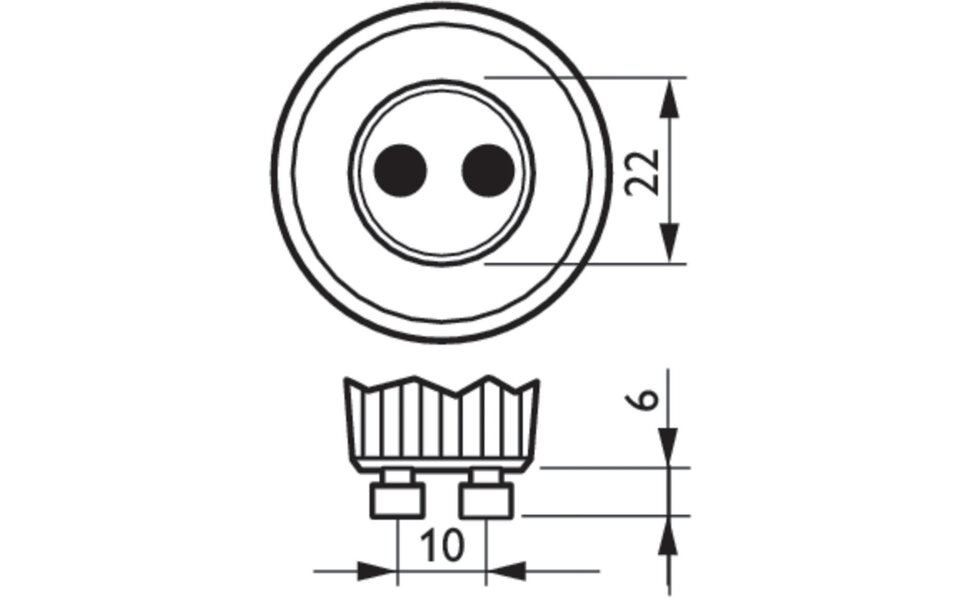 Philips Dimbare PHILIPS LED Spot GU10 3W - Vervangt 35W - Zeer Warm Wit Licht