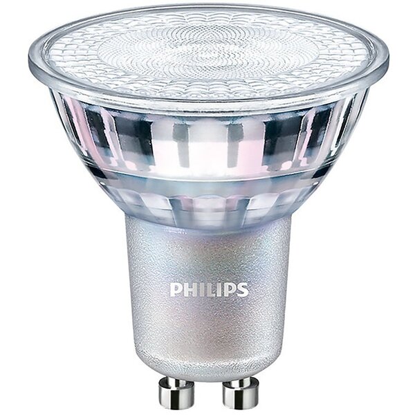 Philips Philips LED Spot - GU10 Dimbaar - Warm Wit 2200K-2700K - 3.7W Efficiënt Philips Philips LED Spot - GU10 Dimbaar - Warm Wit 2200K-2700K - 3.7W Efficiënt