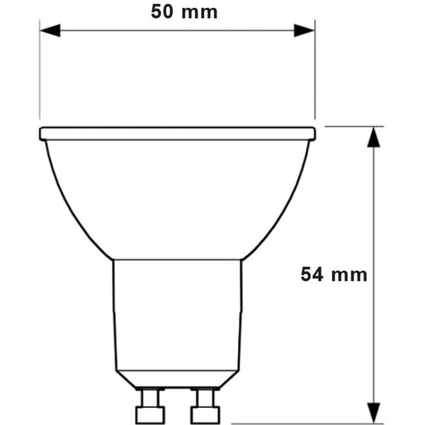 Philips Philips LED Spot - GU10 Dimbaar - Warm Wit 2200K-2700K - 3.7W Efficiënt Philips Philips LED Spot - GU10 Dimbaar - Warm Wit 2200K-2700K - 3.7W Efficiënt