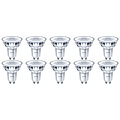 Philips LED Spot 10 Pack - CorePro 840 - GU10 Fitting - 3.5W - 4000K