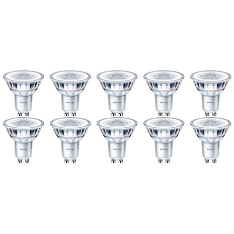Philips Philips LED Spot 10 Pack - CorePro 840 - GU10 Fitting - 3.5W - 4000K