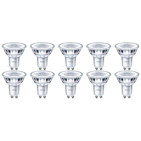 Philips Philips LED Spot 10 Pack - CorePro 840 - GU10 Fitting - 3.5W - 4000K