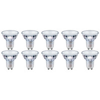 Philips GU10 LED Spot - Dimbaar & Warm Wit (10 Pack)
