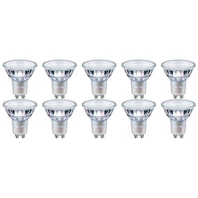 Philips GU10 LED Spot - Dimbaar & Warm Wit (10 Pack) Philips GU10 LED Spot - Dimbaar & Warm Wit (10 Pack)