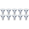 Philips Philips LED Spot 10 Pack - Dimbaar GU10 met Warm Wit Licht (2200K-2700K) Philips Philips LED Spot 10 Pack - Dimbaar GU10 met Warm Wit Licht (2200K-2700K)