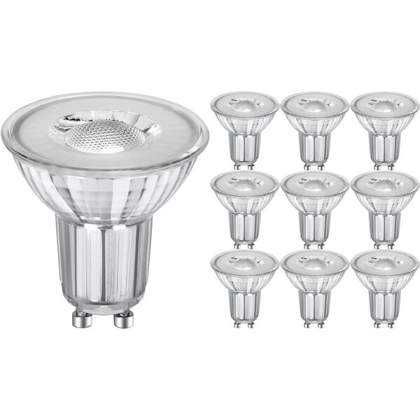 Velvalux Velvalux GU10 LED Spot 6W 435lm - 10 Pack - Zeer Warm Wit Licht Velvalux Velvalux GU10 LED Spot 6W 435lm - 10 Pack - Zeer Warm Wit Licht