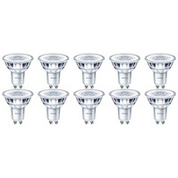 PHILIPS GU10 LED Spot 10 Pack - Dimbaar & Warm Wit