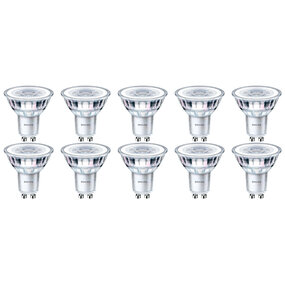 PHILIPS GU10 LED Spot 10 Pack - Dimbaar & Warm Wit