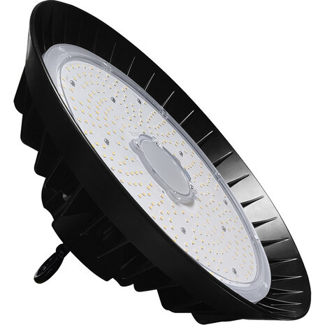 HLW LED LED UFO High Bay Premium 200W - Dimbaar, Waterdicht IP65, Natuurlijk Wit 4000K Magazijnverlichting HLW LED LED UFO High Bay Premium 200W - Dimbaar, Waterdicht IP65, Natuurlijk Wit 4000K Magazijnverlichting