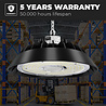 HLW LED LED UFO High Bay Premium 100W - Dimbaar, Waterdicht IP65 Magazijnverlichting, Koud Wit 6000K
