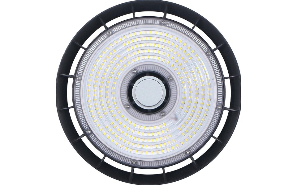 HLW LED LED UFO High Bay 100W - Helder Koud Wit 6400K, Waterdicht IP65 Magazijnverlichting HLW LED LED UFO High Bay 100W - Helder Koud Wit 6400K, Waterdicht IP65 Magazijnverlichting