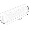 HLW LED Zarigmo LED High Bay 150W - Waterdichte LED lamp IP65 voor Magazijnverlichting HLW LED Zarigmo LED High Bay 150W - Waterdichte LED lamp IP65 voor Magazijnverlichting
